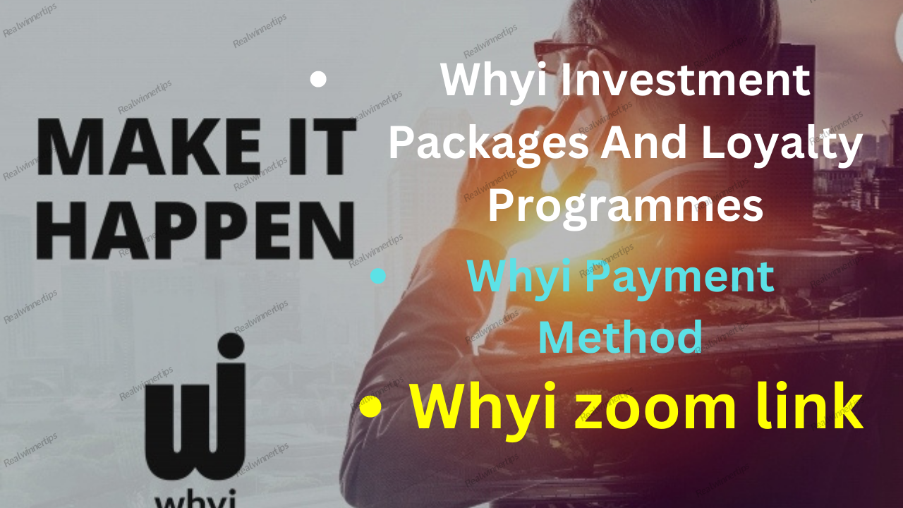 Whyi Investment Packages And Loyalty Programmes