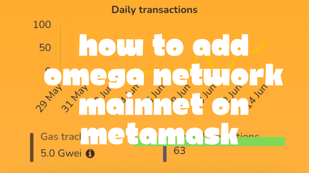 Image showing how to add Omega Network Mainnet On Metamask
