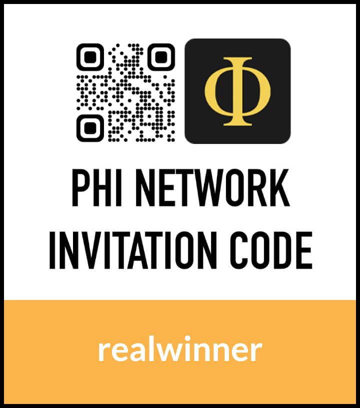 Image showing Phi network mining invitation code 