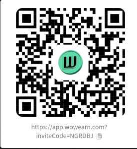 Image showing wow coin mining referral link