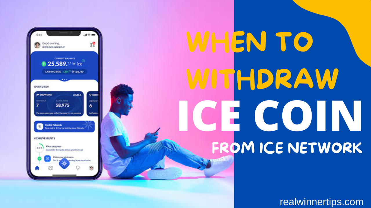 Image showing When to Withdraw Ice Coin from Ice Network