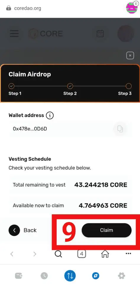 word image 3888 7 How to Claim Core Airdrop Monthly: Easy Step-by-Step Guide
