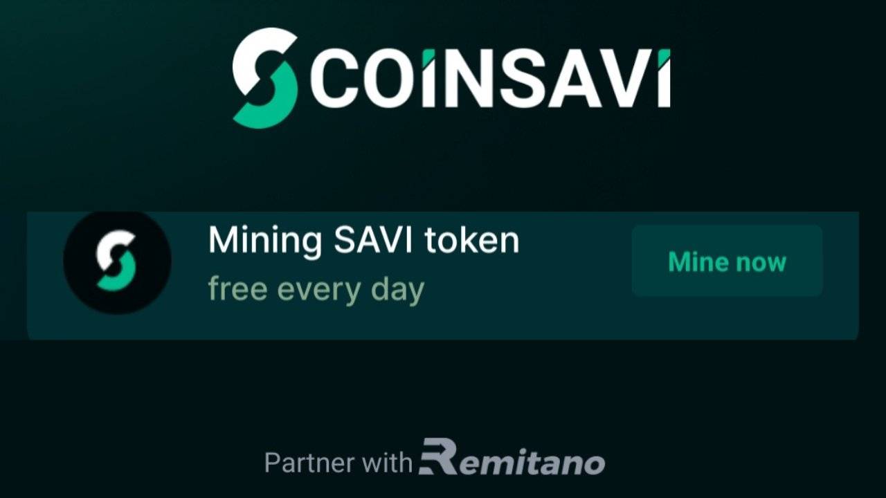 How to mine Savi token on Coinsavi exchange app