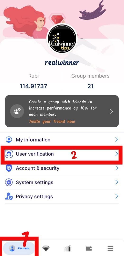 Screenshot photo on how to migrate Rubi block assets to wallet 