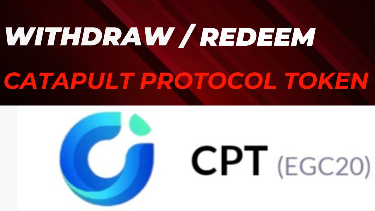 Easily Withdraw Catapult Protocol Tokens
